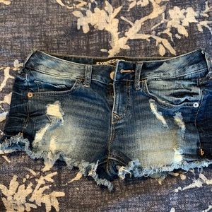 Express Jean Shorts